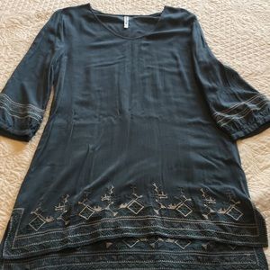 Ash blue tunic